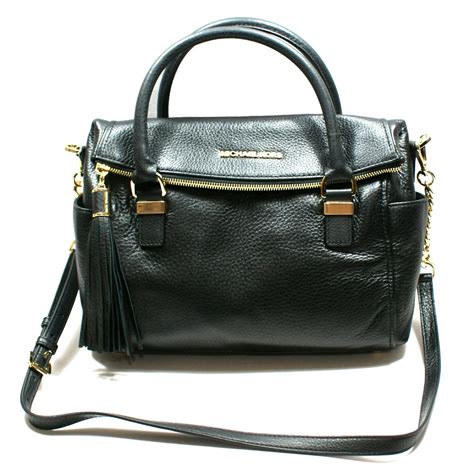 michael kors weston md satchel bag|leather weston satchel.